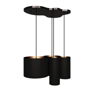 Подвесной светильник с абажуром Baruss Molecule BS304/4H