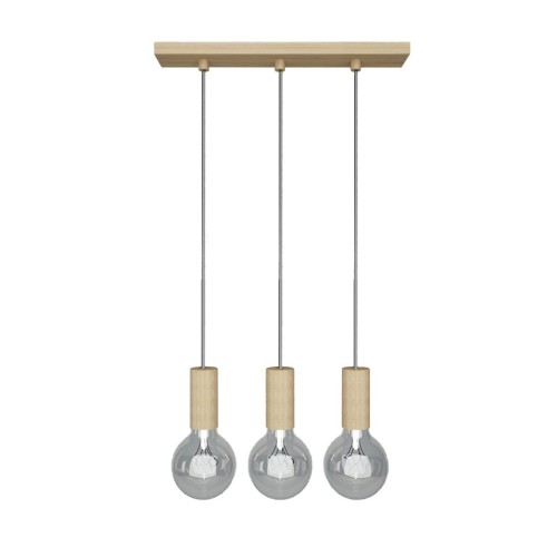 Подвесной светильник Baruss Wood BS512/3HL