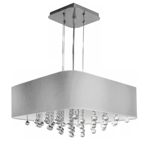 Подвесной светильник с абажуром Baruss Kvadro BS303/5H-400x400