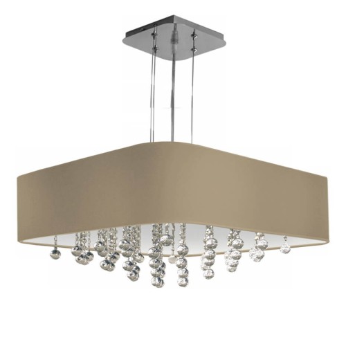 Подвесной светильник с абажуром Baruss Kvadro BS303/5H-500x500