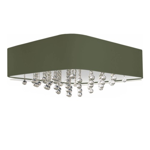 Потолочный светильник с абажуром Baruss Kvadro BS303/5C-500x500